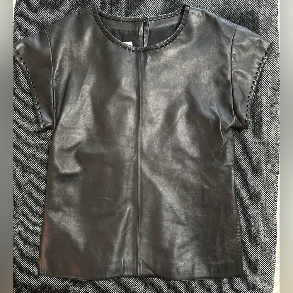 Chloe leather top